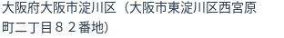 住所(登記所在地)