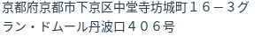 住所(登記所在地)