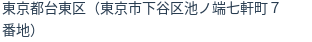 住所(登記所在地)