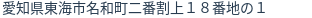 住所(登記所在地)