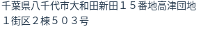 住所(登記所在地)