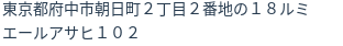 住所(登記所在地)