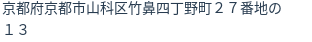 住所(登記所在地)