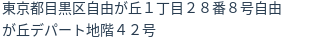 住所(登記所在地)