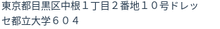住所(登記所在地)