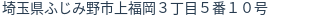 住所(登記所在地)