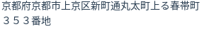 住所(登記所在地)