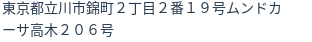 住所(登記所在地)