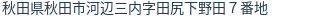 住所(登記所在地)