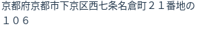 住所(登記所在地)