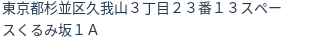住所(登記所在地)