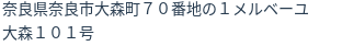 住所(登記所在地)