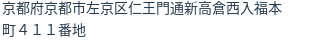 住所(登記所在地)