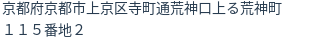 住所(登記所在地)