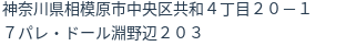 住所(登記所在地)