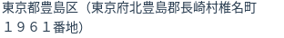 住所(登記所在地)
