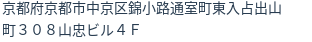 住所(登記所在地)