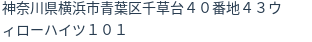 住所(登記所在地)