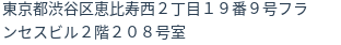 住所(登記所在地)