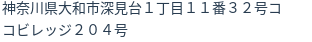 住所(登記所在地)