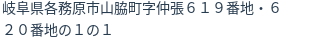 住所(登記所在地)