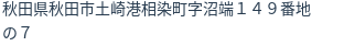 住所(登記所在地)