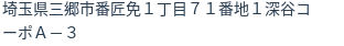 住所(登記所在地)