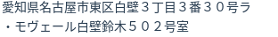 住所(登記所在地)