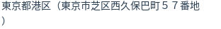 住所(登記所在地)
