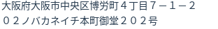 住所(登記所在地)