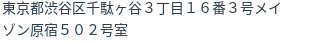 住所(登記所在地)
