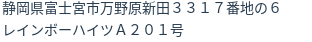 住所(登記所在地)