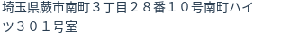 住所(登記所在地)