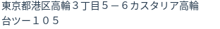 住所(登記所在地)
