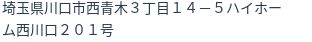住所(登記所在地)