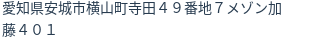 住所(登記所在地)