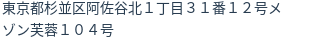 住所(登記所在地)
