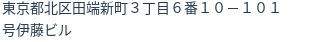 住所(登記所在地)