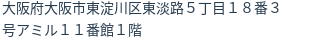 住所(登記所在地)