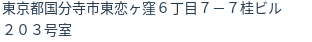 住所(登記所在地)