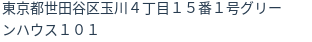 住所(登記所在地)