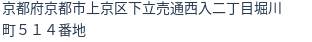 住所(登記所在地)