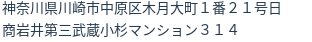 住所(登記所在地)