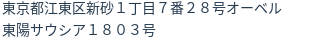 住所(登記所在地)
