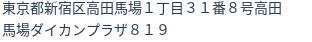 住所(登記所在地)