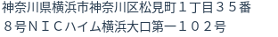 住所(登記所在地)