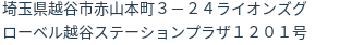 住所(登記所在地)