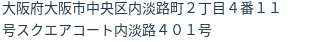住所(登記所在地)