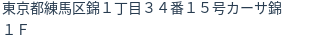 住所(登記所在地)