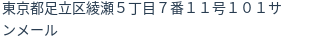 住所(登記所在地)